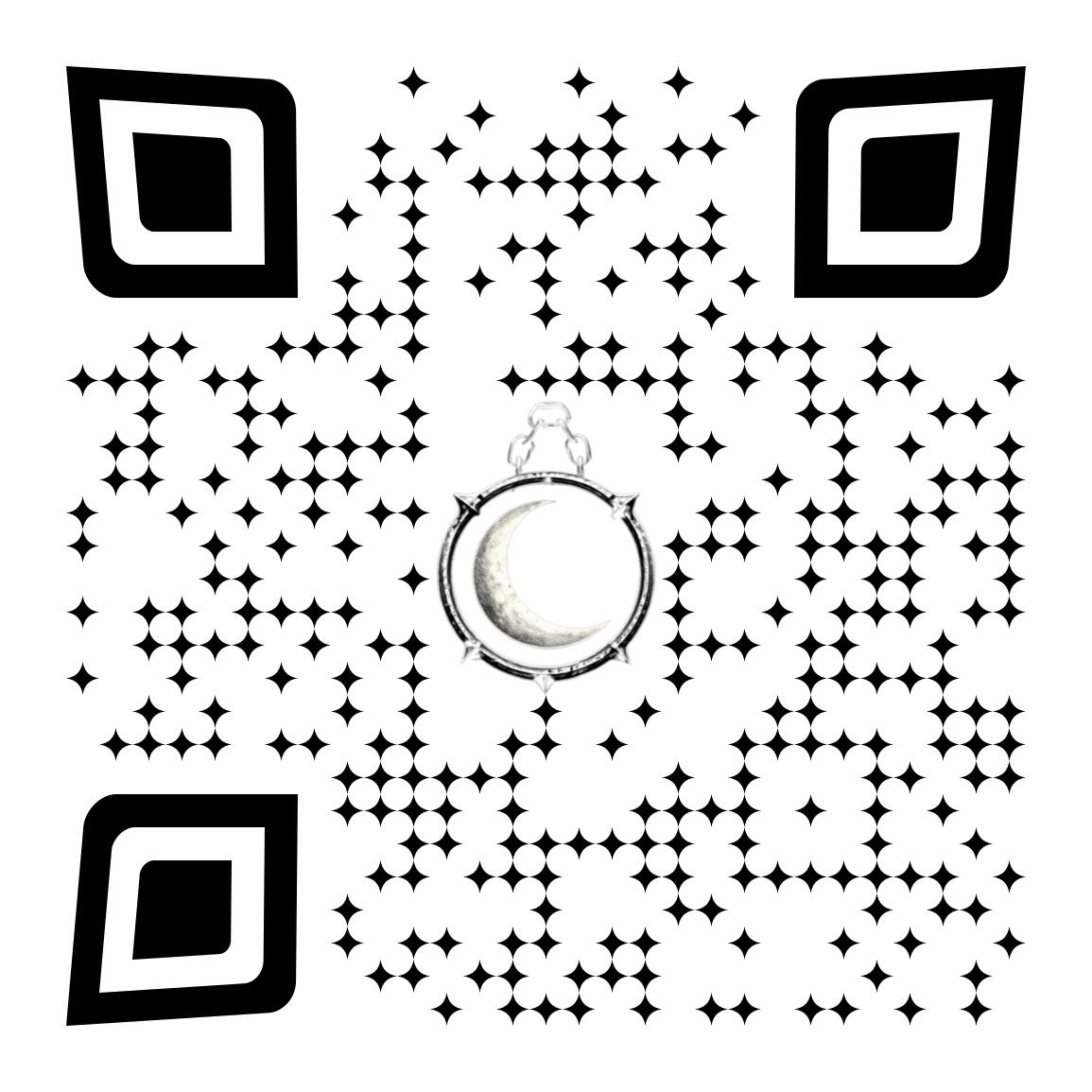 Luna's Kiss QR Code