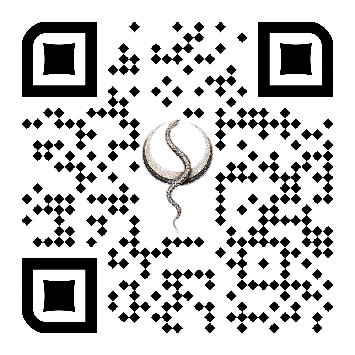The Heart of the Serpent QR Code